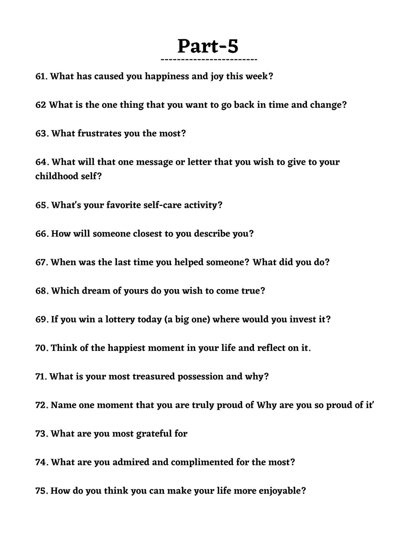 115 Deep Mental Prompts PDF - 29 Pages for Self-Discovery and Emotional Clarity.
