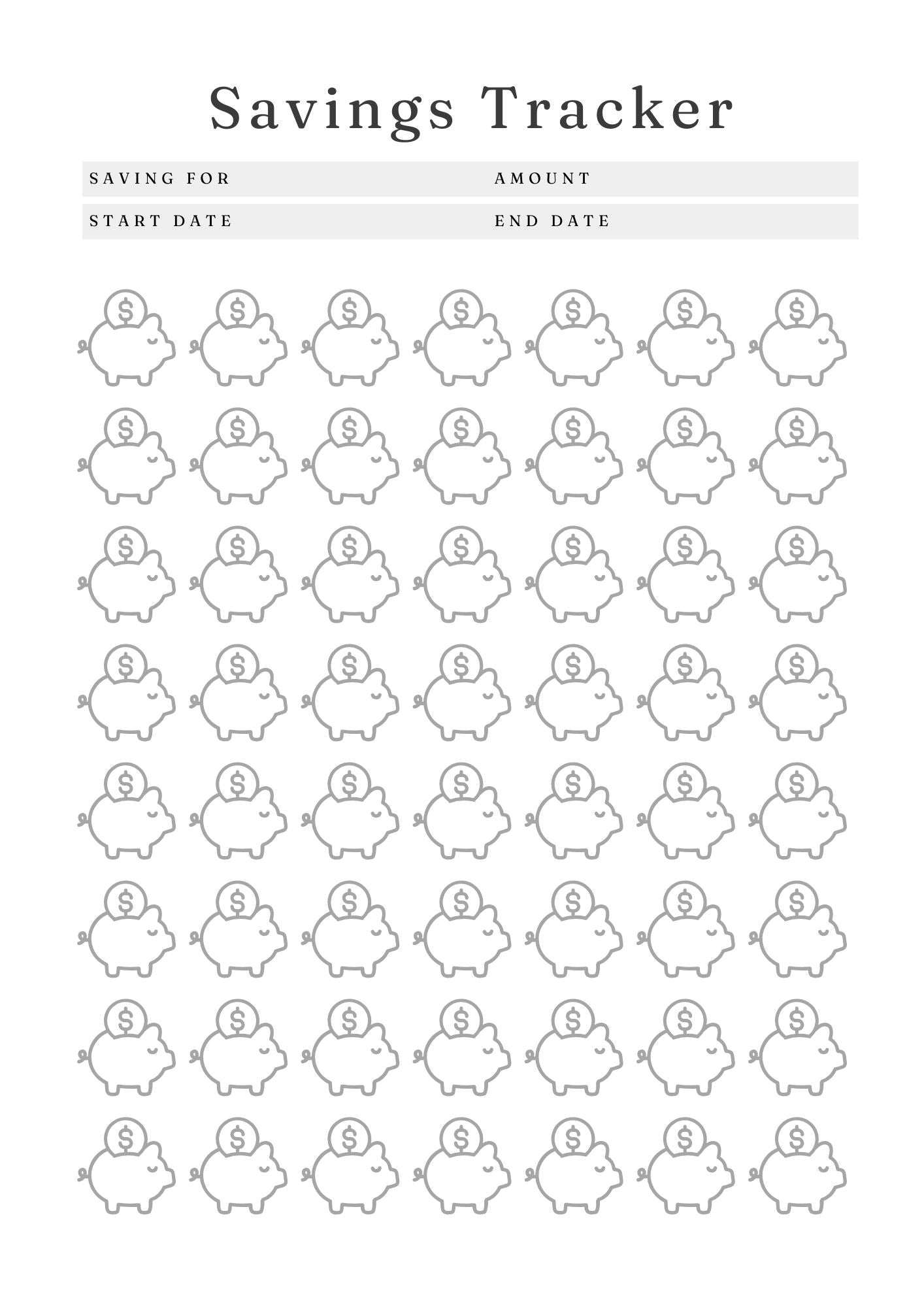 Financial Development-Savings Tracker Shop All I Want Savings Tracker💰 Savings Tracker: Stay on Track to Your Financial Goals! 💰Transform your savings journey with our Savings Tracker, designed to keep you motivated and focused as Shop All I WantShop All I WantFinancial Development-Savings Tracker