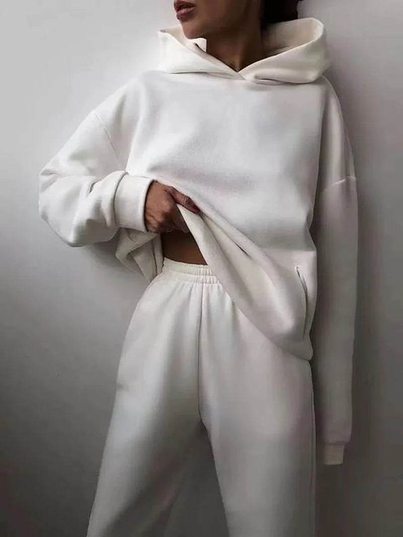 Two-Piece Tracksuit SetStay Cozy, Stay Stylish – The Perfect Blend of Comfort and FashionStep up your loungewear game with our Women’s Fleece Two-Piece Tracksuit Set. Designed for both warShop All I WantShop All I Want-Piece Tracksuit Set