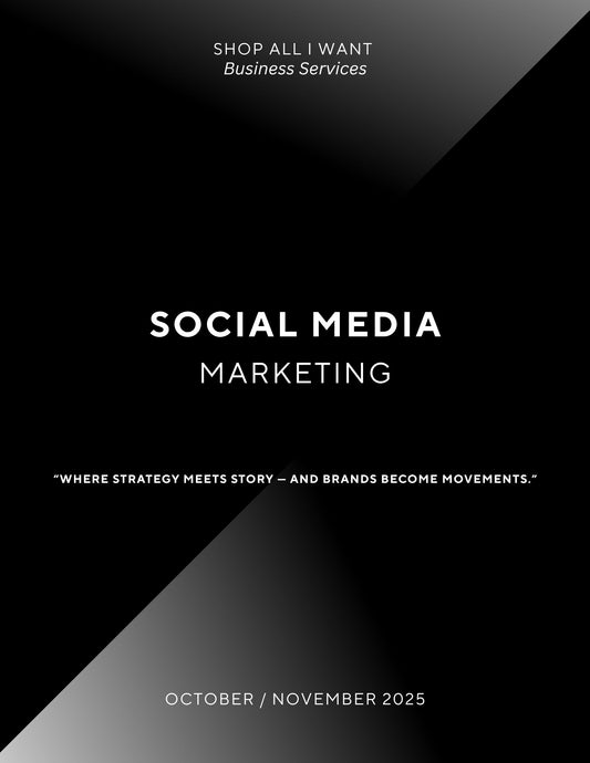 2x Essential Starter Package- We manage 2 Social Accounts for 30 days- Posting 4x Daily = 120x per month (after initial set up period)