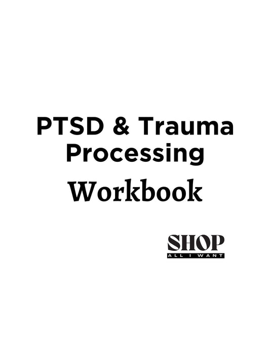 PTSD and Trauma Processing Workbook cover image.