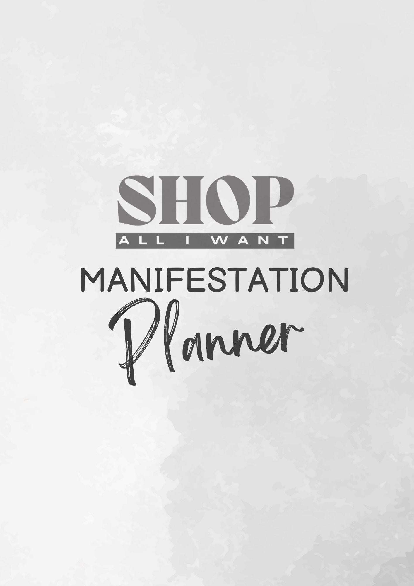 Shop All I Want Manifestation Planner💫 Manifestation Planner: Create the Life You Desire! 💫
Turn your dreams into reality with our Manifestation Planner, a powerful tool designed to help you focus youShop All I WantShop All I WantPersonal Development -Planner Manifestation