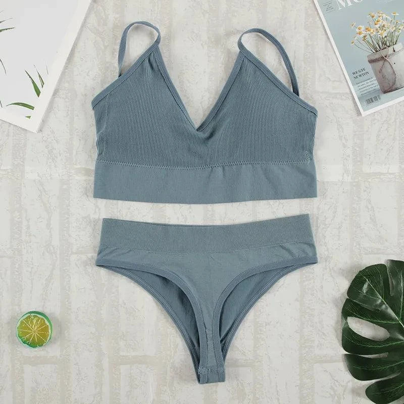 2Pcs Bra Set 🌿Introducing our exquisite Two-Piece Bra Set, where comfort meets style in perfect harmony! Are you ready to elevate your everyday wear to a whole new level of comforSHOP ALL I WANTShop All I Want2Pcs Bra Set