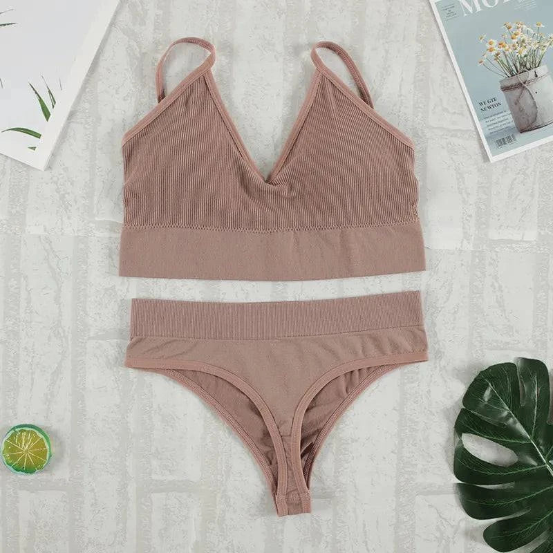 2Pcs Bra Set 🌿Introducing our exquisite Two-Piece Bra Set, where comfort meets style in perfect harmony! Are you ready to elevate your everyday wear to a whole new level of comforSHOP ALL I WANTShop All I Want2Pcs Bra Set