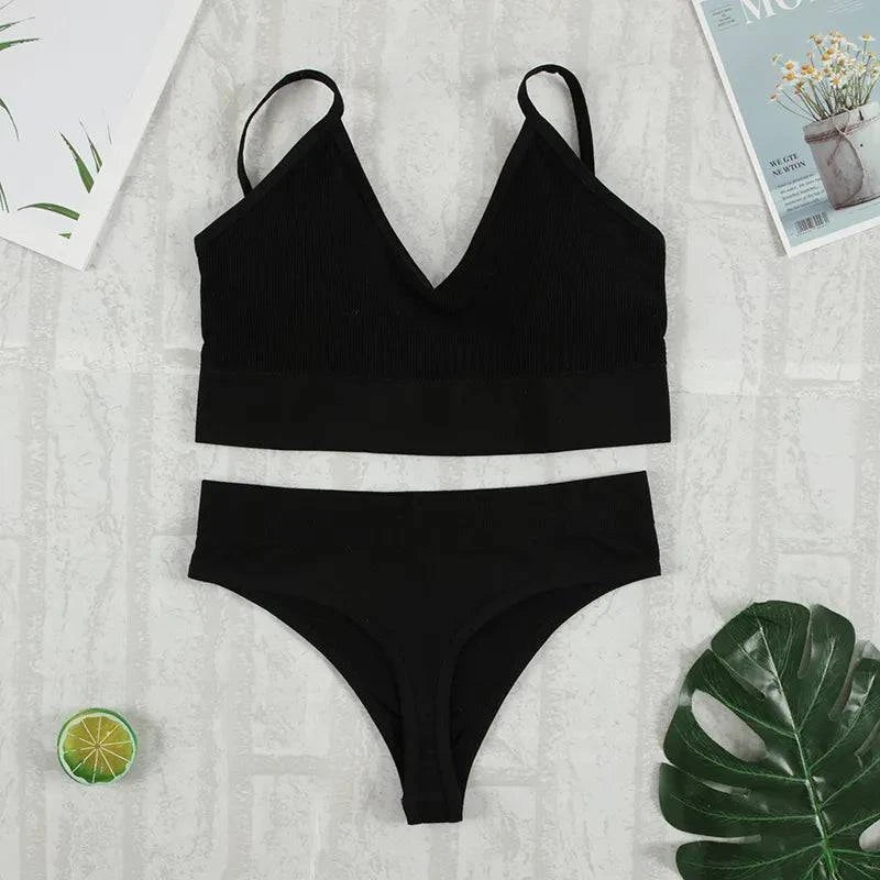 2Pcs Bra Set 🌿Introducing our exquisite Two-Piece Bra Set, where comfort meets style in perfect harmony! Are you ready to elevate your everyday wear to a whole new level of comforSHOP ALL I WANTShop All I Want2Pcs Bra Set