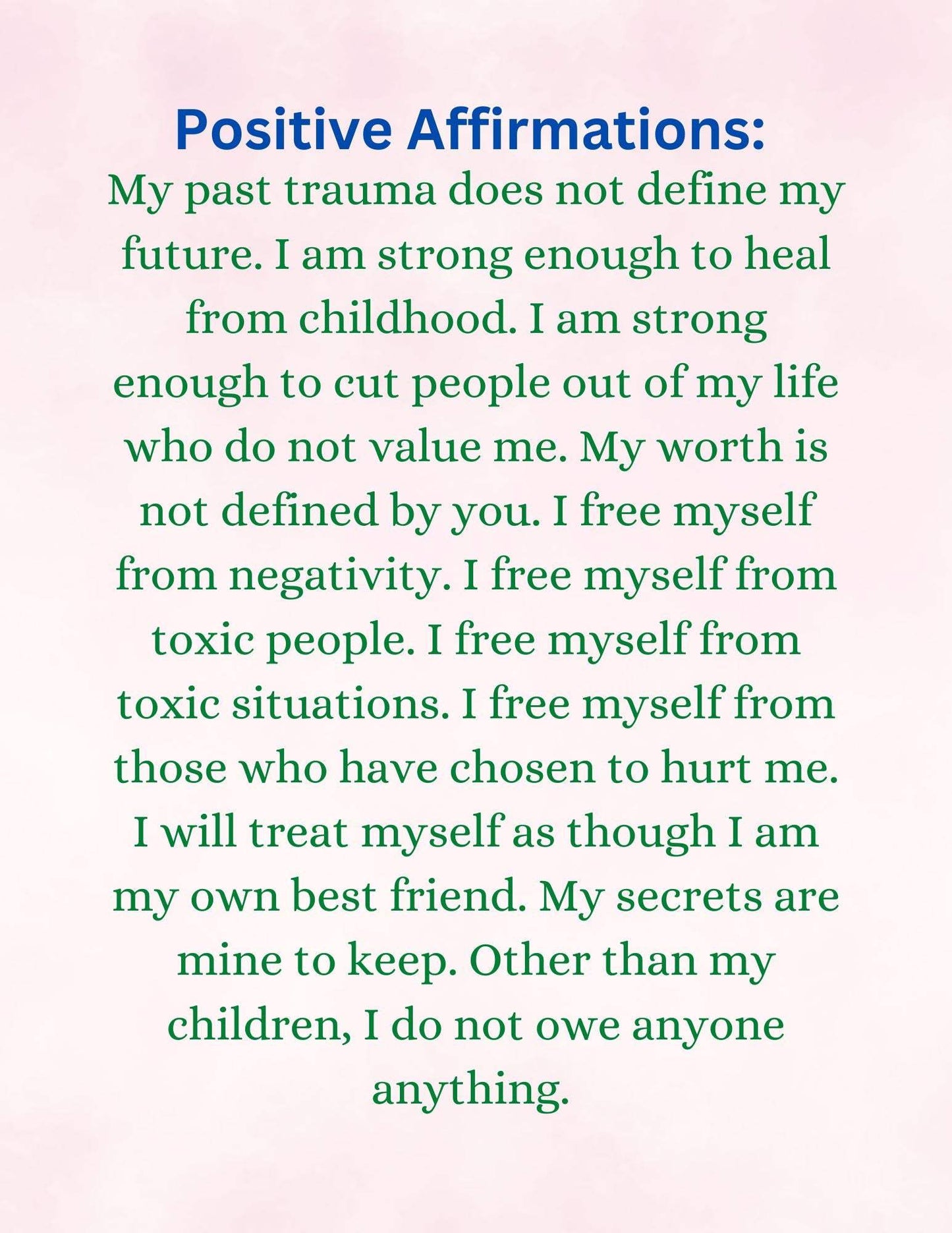 Prayer- 1000 Positive Affirmations Shop All I Want 1000 Positive Affirmations For Women -100 Pages🌸 1000 Positive Affirmations for Women: Empower Your Mind, Body, and Spirit 🌸Unlock your inner strength and embrace your true potential with our 1000 Positive AffShop All I WantShop All I WantPrayer- 1000 Positive Affirmations