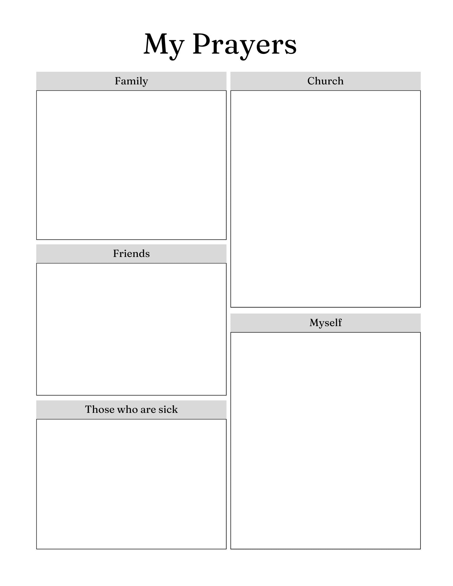 Shop All I Want Prayer Journal🙏 Prayer Journal: Strengthen Your Faith, Deepen Your Connection 🙏
Nurture your spiritual growth and connect more deeply with your faith through our Prayer Journal,Shop All I WantShop All I WantPrayer- Prayer Journal