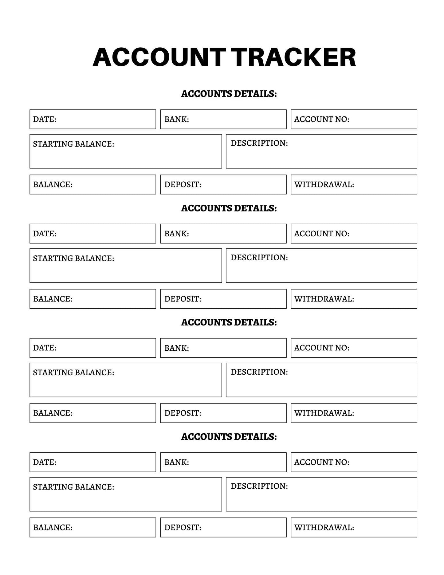 Shop All I Want Budget and Financial Planner -55 PagesShop All I WantShop All I WantFinancial Planner