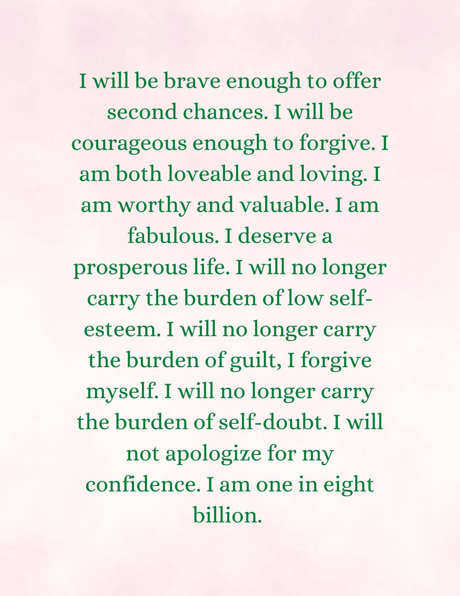Shop All I Want 1000 Positive Affirmations For Women -100 Pages🌸 1000 Positive Affirmations for Women: Empower Your Mind, Body, and Spirit 🌸
Unlock your inner strength and embrace your true potential with our 1000 Positive AffShop All I WantShop All I WantPrayer- 1000 Positive Affirmations