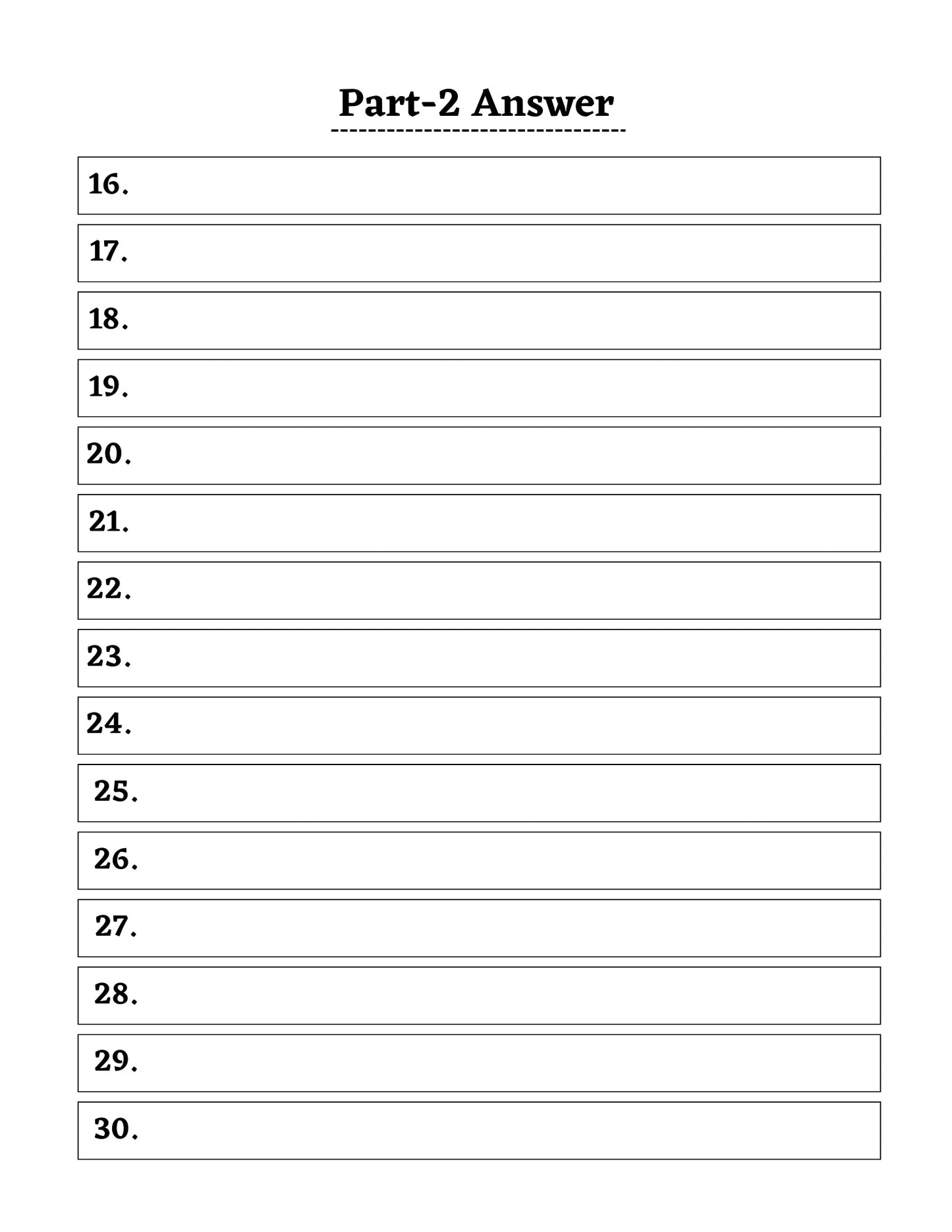 115 Deep Mental Prompts - 29 Pages; blank numbered list for journaling and self-reflection PDF download.