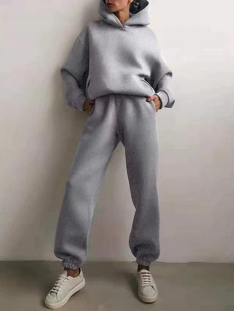 Two-Piece Tracksuit SetStay Cozy, Stay Stylish – The Perfect Blend of Comfort and FashionStep up your loungewear game with our Women’s Fleece Two-Piece Tracksuit Set. Designed for both warShop All I WantShop All I Want-Piece Tracksuit Set