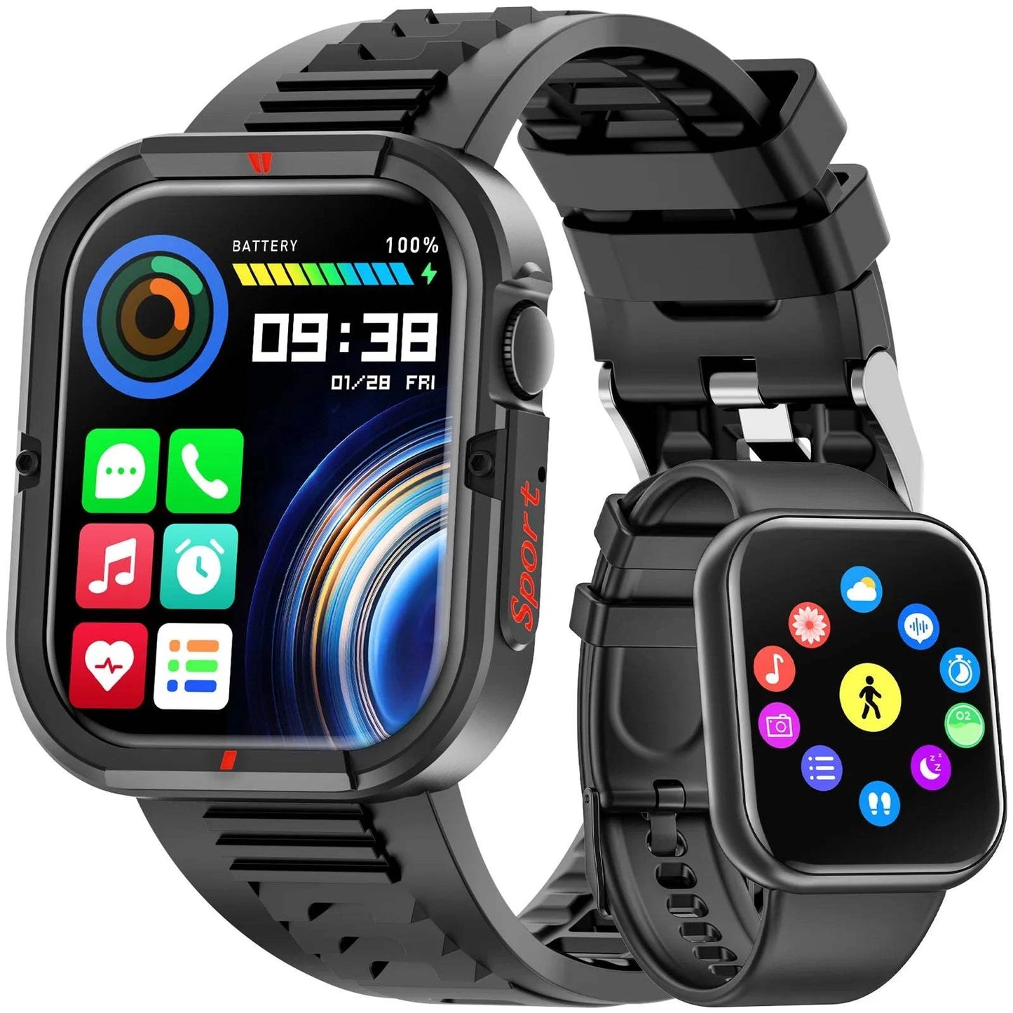 Karchilor 2024 Smartwatch – 1.85" HD Bluetooth Sports Watch for Men & Elevate your tech game with the Karchilor 2024 Men’s Smartwatch, designed for both men and women. Featuring a stunning 1.85" high-definition screen, this sports watcShop All I WantShop All I WantKarchilor 2024 Smartwatch – 1