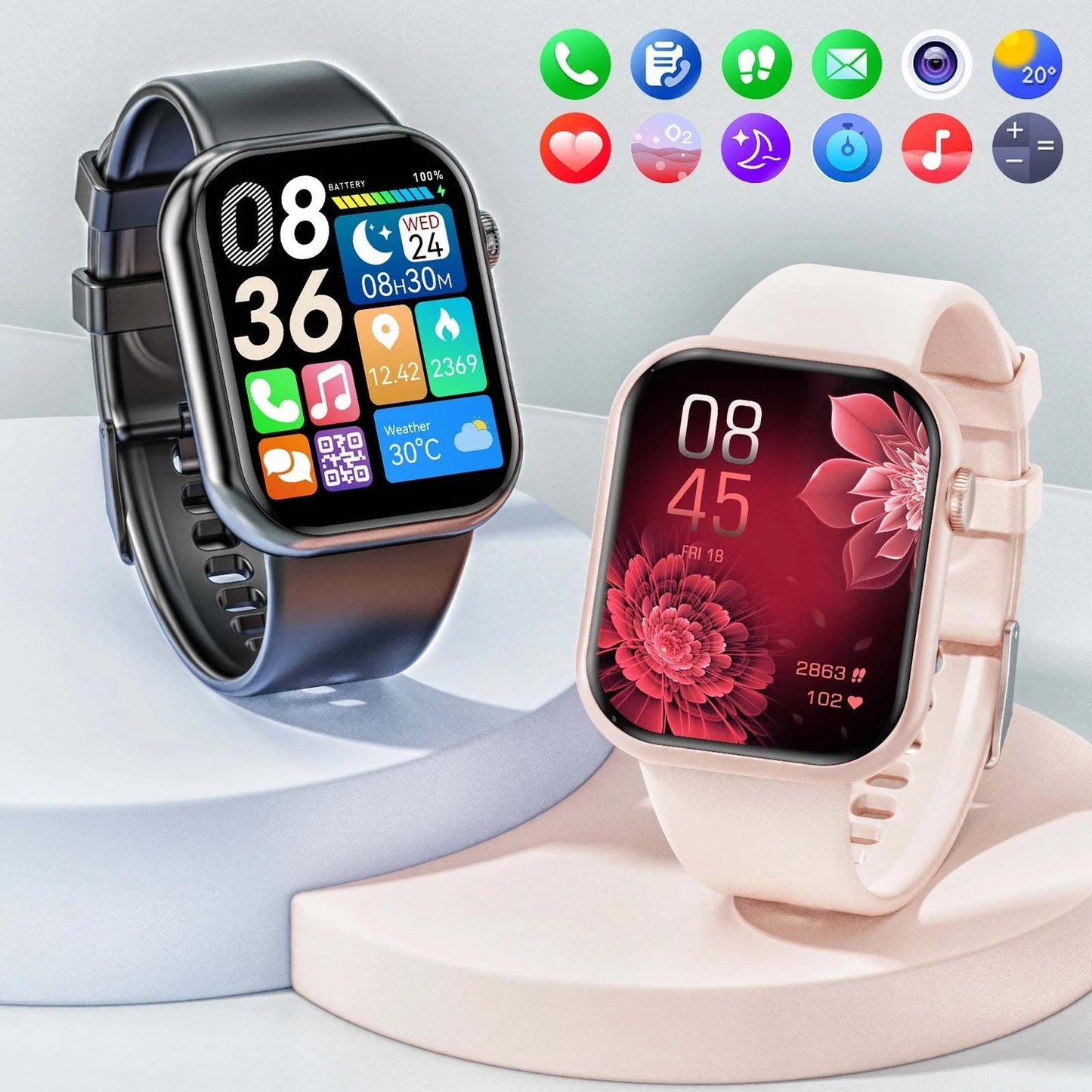 Karchilor 2024 Smartwatch – 1.85" HD Bluetooth Sports Watch for Men & Elevate your tech game with the Karchilor 2024 Men’s Smartwatch, designed for both men and women. Featuring a stunning 1.85" high-definition screen, this sports watcShop All I WantShop All I WantKarchilor 2024 Smartwatch – 1