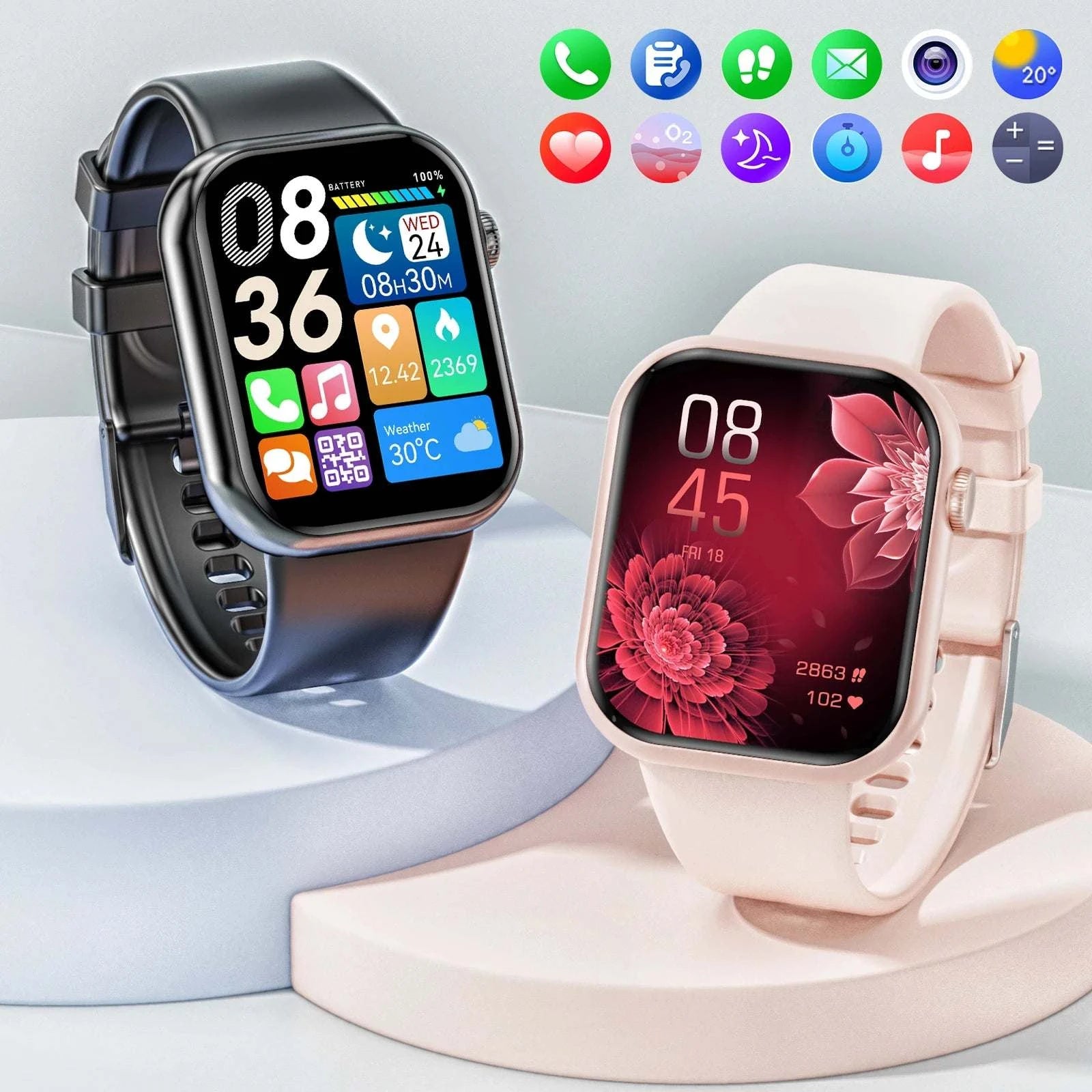 Karchilor 2024 Smartwatch – 1.85" HD Bluetooth Sports Watch for Men & Elevate your tech game with the Karchilor 2024 Men’s Smartwatch, designed for both men and women. Featuring a stunning 1.85" high-definition screen, this sports watcShop All I WantShop All I WantKarchilor 2024 Smartwatch – 1