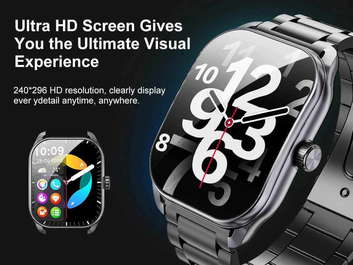 Smart Watch – 2.01-Inch Curved Screen Bluetooth Call IP68 Waterproof FDiscover the future of wearable technology with the Karchilor 2024 Smart Watch, designed specifically for the modern man. Featuring a striking 2.01-inch curved screeShop All I WantShop All I WantSmart Watch – 2