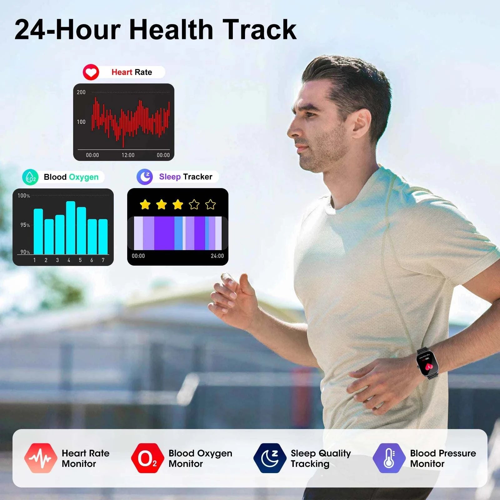 Smart Watch – 2.01-Inch Curved Screen Bluetooth Call IP68 Waterproof FDiscover the future of wearable technology with the Karchilor 2024 Smart Watch, designed specifically for the modern man. Featuring a striking 2.01-inch curved screeShop All I WantShop All I WantSmart Watch – 2