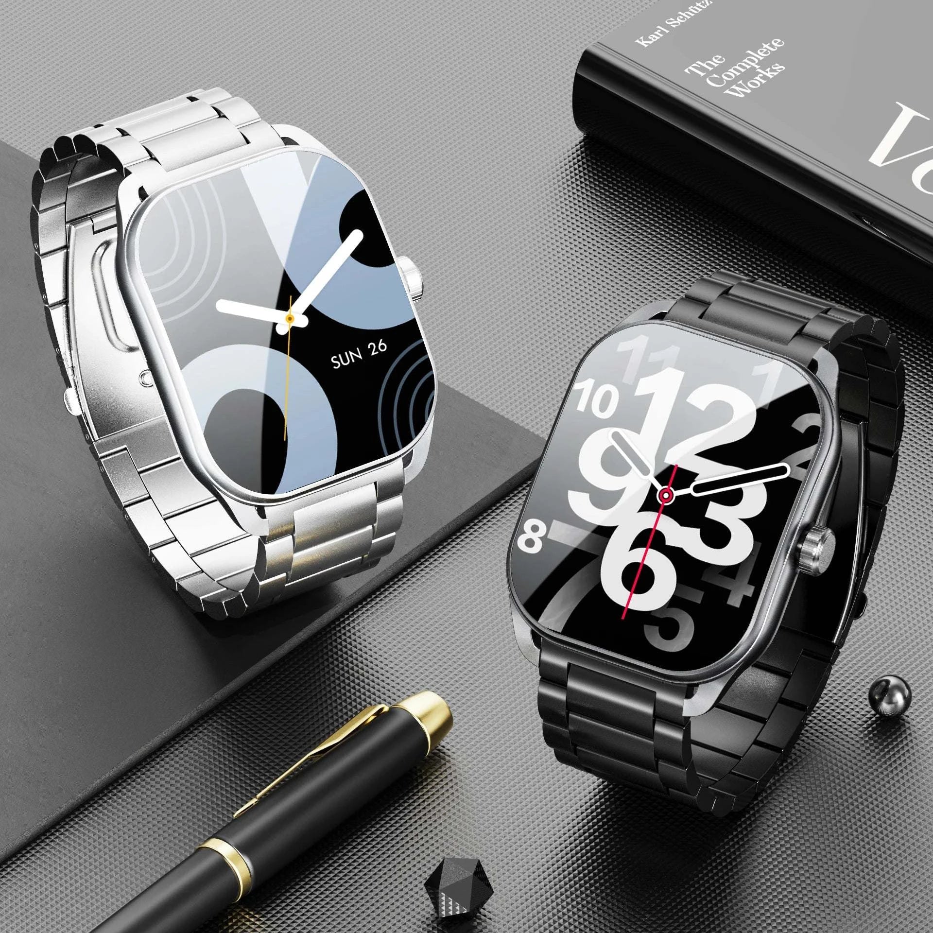 Smart Watch – 2.01-Inch Curved Screen Bluetooth Call IP68 Waterproof FDiscover the future of wearable technology with the Karchilor 2024 Smart Watch, designed specifically for the modern man. Featuring a striking 2.01-inch curved screeShop All I WantShop All I WantSmart Watch – 2