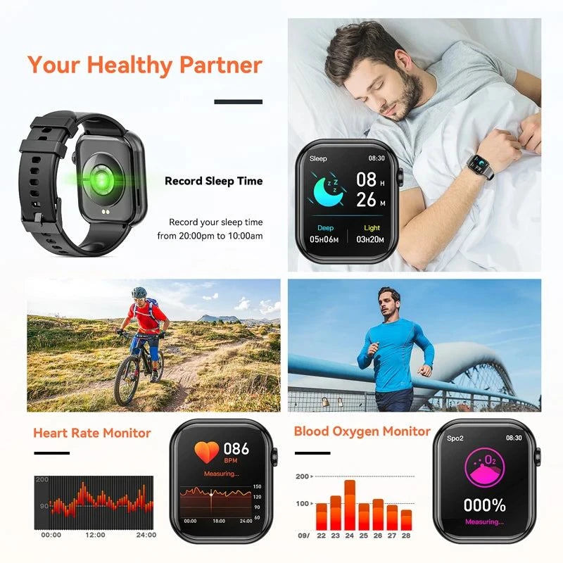 Karchilor 2024 Smartwatch – 1.85" HD Bluetooth Sports Watch for Men & Elevate your tech game with the Karchilor 2024 Men’s Smartwatch, designed for both men and women. Featuring a stunning 1.85" high-definition screen, this sports watcShop All I WantShop All I WantKarchilor 2024 Smartwatch – 1