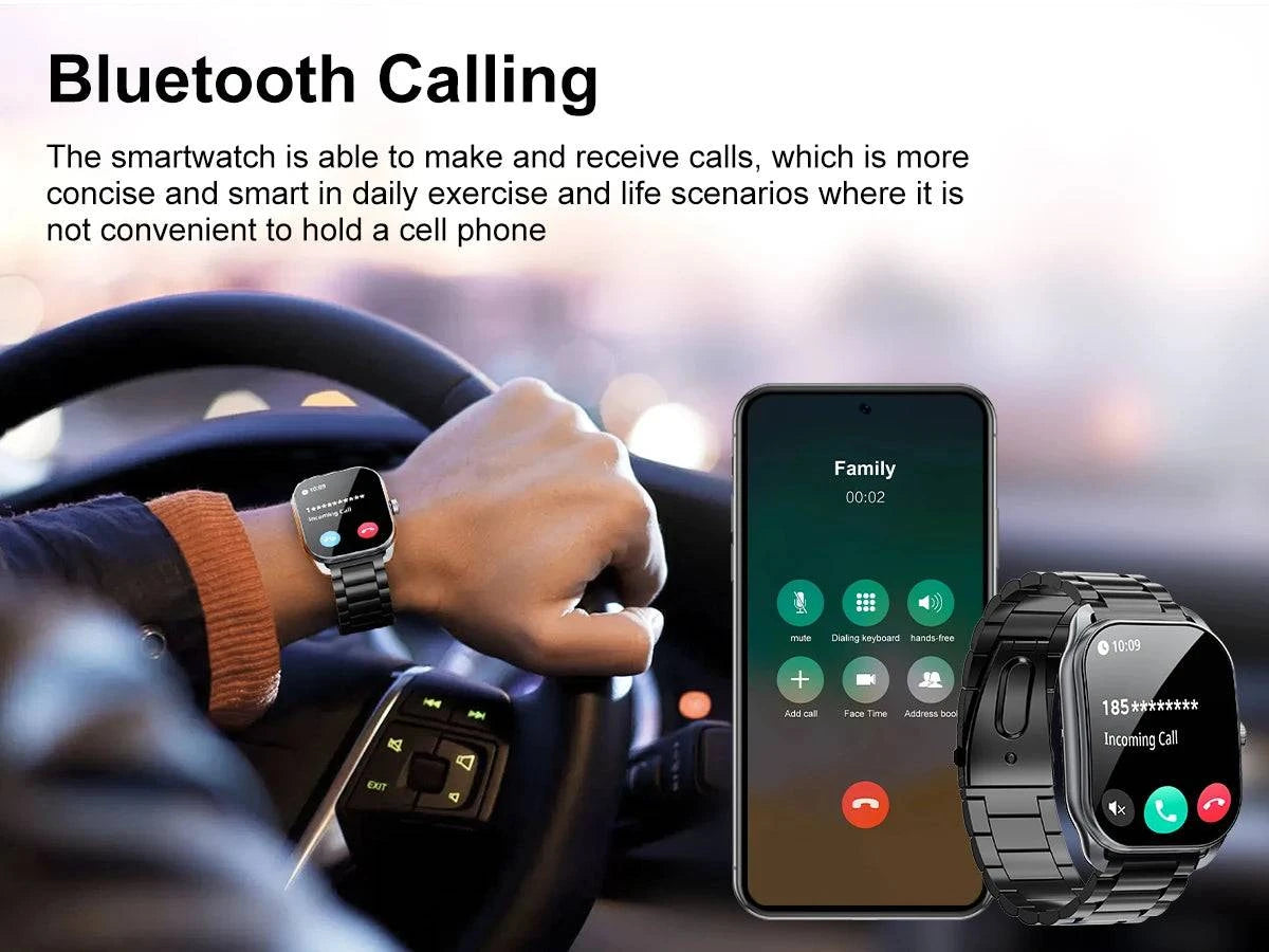 Smart Watch – 2.01-Inch Curved Screen Bluetooth Call IP68 Waterproof FDiscover the future of wearable technology with the Karchilor 2024 Smart Watch, designed specifically for the modern man. Featuring a striking 2.01-inch curved screeShop All I WantShop All I WantSmart Watch – 2