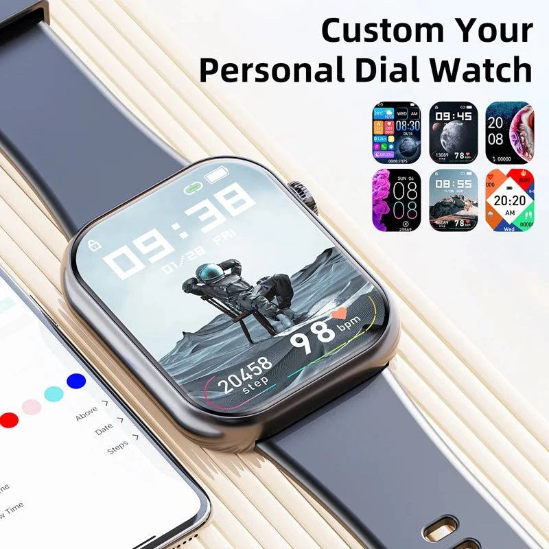 Karchilor 2024 Smartwatch – 1.85" HD Bluetooth Sports Watch for Men & Elevate your tech game with the Karchilor 2024 Men’s Smartwatch, designed for both men and women. Featuring a stunning 1.85" high-definition screen, this sports watcShop All I WantShop All I WantKarchilor 2024 Smartwatch – 1