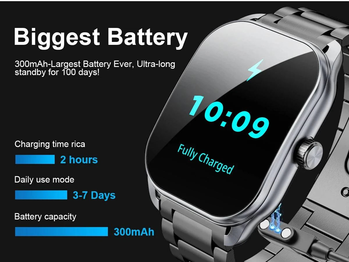 Smart Watch – 2.01-Inch Curved Screen Bluetooth Call IP68 Waterproof FDiscover the future of wearable technology with the Karchilor 2024 Smart Watch, designed specifically for the modern man. Featuring a striking 2.01-inch curved screeShop All I WantShop All I WantSmart Watch – 2