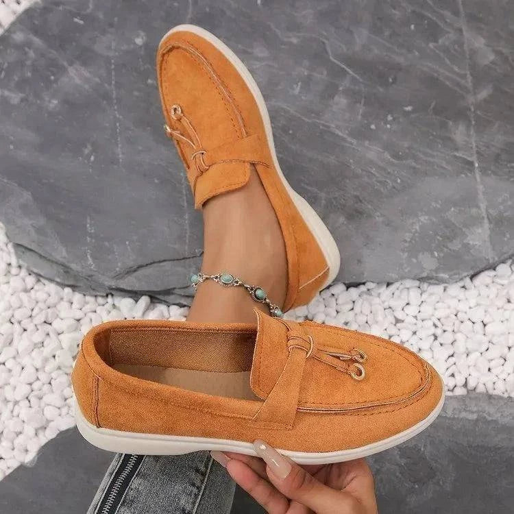 Cozy Slip-On Leather LoafersExperience happiness with our Slip-On Leather Loafers! 🥿✨ These Slip-On Leather Loafers are designed for a cozy and chic fit. Perfect for everyday wear, Slip-On LeaSHOP ALL I WANTShop All I WantSlip-On Leather Loafers