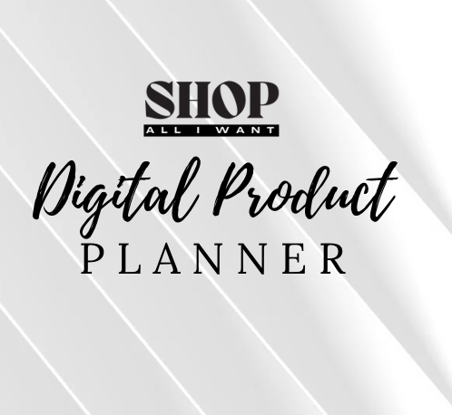 Digital Product Planner -35 PagesShop All I WantShop All I WantDigital Product Planner -35 Pages