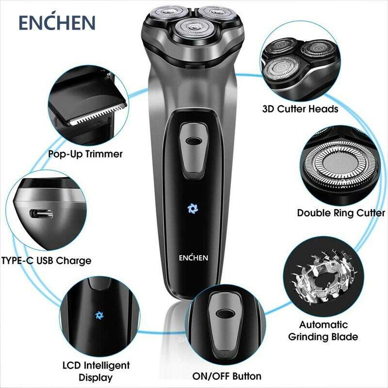 Electric Rotary Shaver with Pop Up Trimmer for Stylish Masculine BeardExperience Ultimate Grooming Precision with Our Electric Rotary Shaver.
Introducing our Electric Rotary Shaver for Stylish Masculine Beard Styles, your ultimate bearSHOP ALL I WANTShop All I WantRotary Shaver