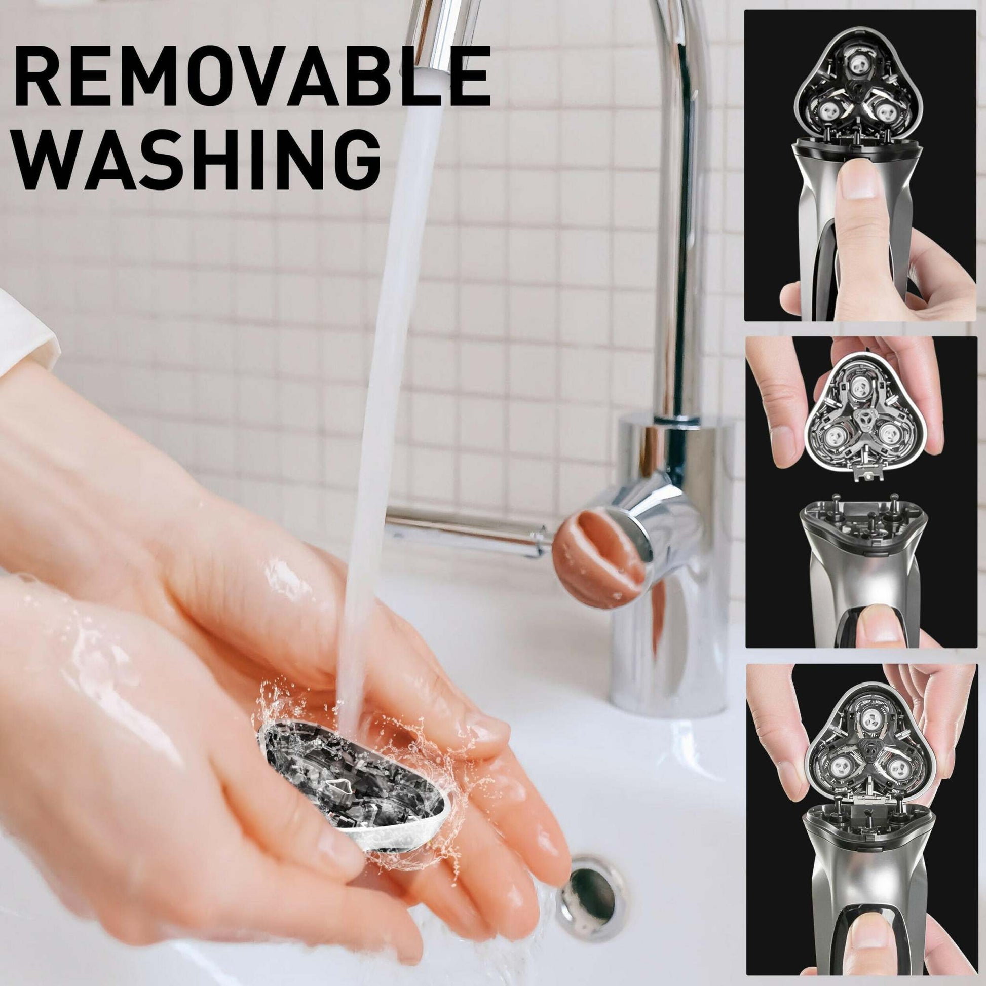 Electric Rotary Shaver with Pop Up Trimmer for Stylish Masculine BeardExperience Ultimate Grooming Precision with Our Electric Rotary Shaver.
Introducing our Electric Rotary Shaver for Stylish Masculine Beard Styles, your ultimate bearSHOP ALL I WANTShop All I WantRotary Shaver