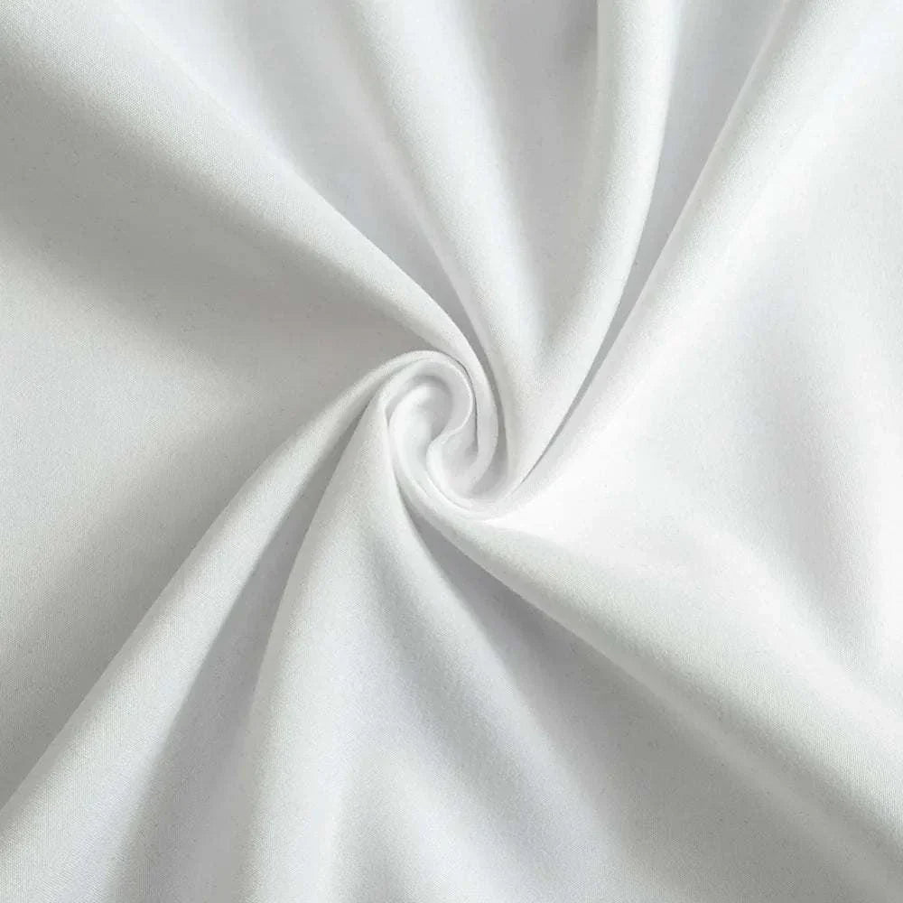 Shop All I Want Bonenjoy 1pc White Duvet Cover, Solid Color Bedding Quilt Cover, SinglTransform your bedroom with this elegant White Duvet Cover by Bonenjoy, a perfect choice for modern home design ideas. Crafted from 100% polyester with a soft sandinShop All I WantShop All I WantBonenjoy 1pc White Duvet Cover, Solid Color Bedding Quilt Cover, Single/Double/Queen Size ποΈ