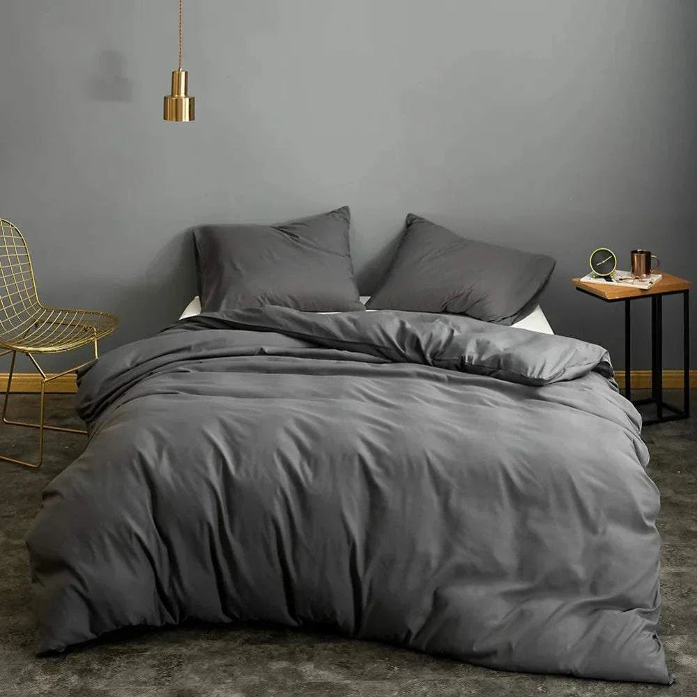Shop All I Want Bonenjoy 1pc White Duvet Cover, Solid Color Bedding Quilt Cover, SinglTransform your bedroom with this elegant White Duvet Cover by Bonenjoy, a perfect choice for modern home design ideas. Crafted from 100% polyester with a soft sandinShop All I WantShop All I WantBonenjoy 1pc White Duvet Cover, Solid Color Bedding Quilt Cover, Single/Double/Queen Size ποΈ
