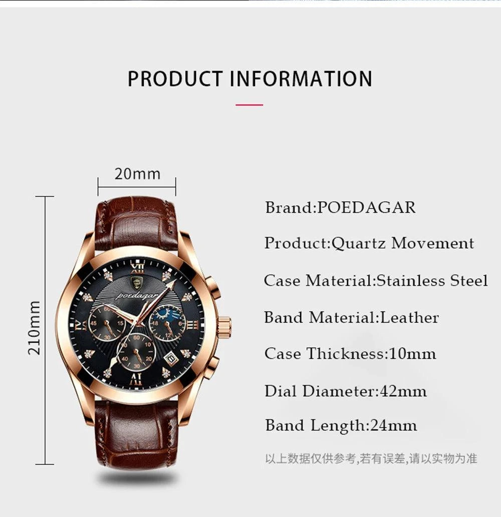 Durable Men’s Quartz Watch – Waterproof Sports Timepiece with LuminousThe Durable Men’s Quartz Watch is crafted for the active man who values resilience and style. This waterproof sports timepiece ensures you can take on any adventure Shop All I WantShop All I WantQuartz Watch – Waterproof Sports Timepiece