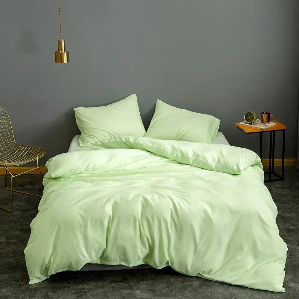 Shop All I Want Bonenjoy 1pc White Duvet Cover, Solid Color Bedding Quilt Cover, SinglTransform your bedroom with this elegant White Duvet Cover by Bonenjoy, a perfect choice for modern home design ideas. Crafted from 100% polyester with a soft sandinShop All I WantShop All I WantBonenjoy 1pc White Duvet Cover, Solid Color Bedding Quilt Cover, Single/Double/Queen Size ποΈ
