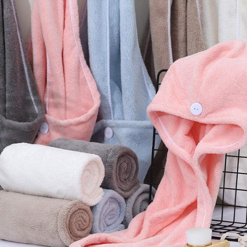 Microfiber Hair Towel 💕Elevate Your Post-Shower Routine with Our Quick-Drying Long Curly Hair Cap! 🚿🌟
Introducing the ultimate bathroom essential for women and adults – our Quick-Drying SHOP ALL I WANTShop All I WantMicrofiber Hair Towel