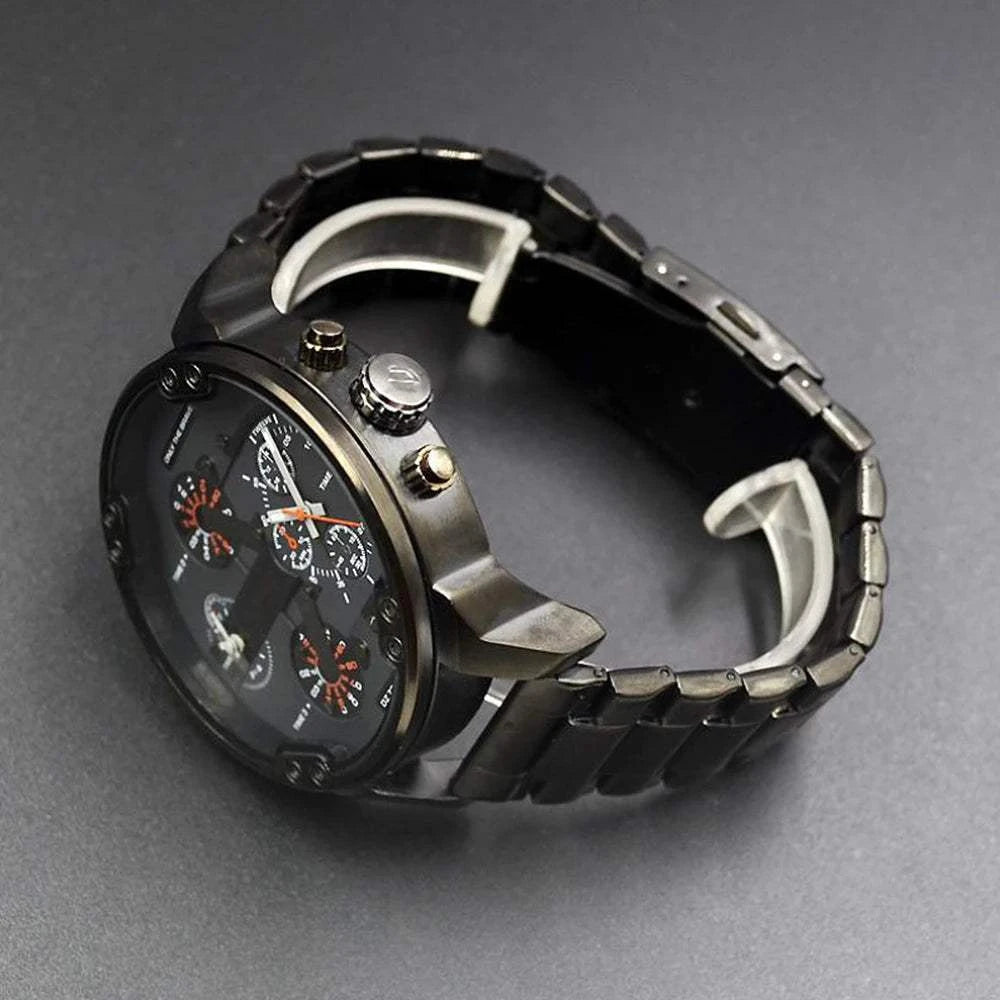 Men's Sport Watch – Large Dial Stainless Steel Analog Quartz Watch forDiscover the perfect combination of style and functionality with the Men's Sport Watch, designed for the active man who values both fashion and practicality. FeaturiShop All I WantShop All I WantSport Watch – Large Dial Stainless Steel Analog Quartz Watch