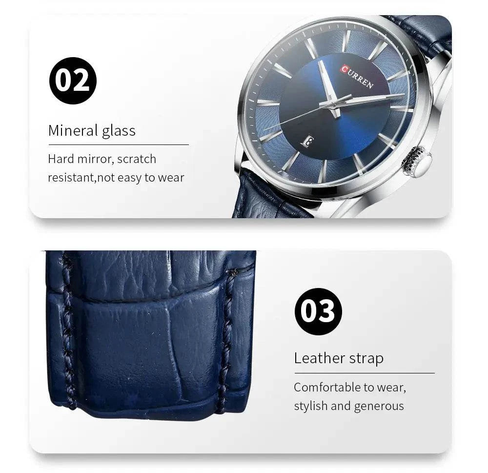 Men's Leather Strap Watch | Top Luxury Brand Business Wristwatch ⌚Discover the perfect blend of elegance and functionality with our men's leather strap watch. This top luxury brand timepiece is designed for the modern man, featurinShop All I WantShop All I WantTop Luxury Brand Business Wristwatch ⌚