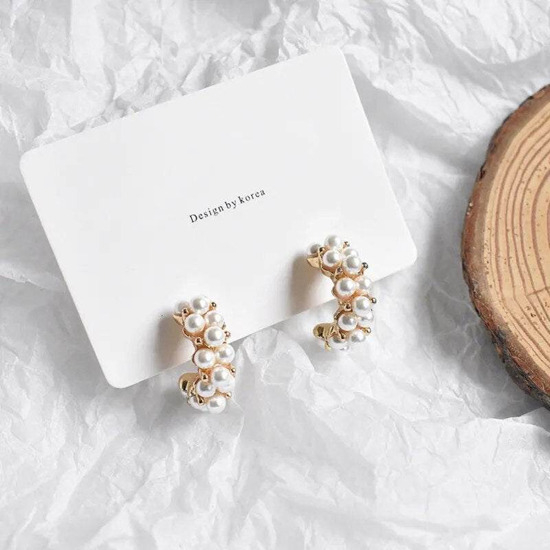Heart Pearl Drop Earrings 💖✨Add a touch of romance and elegance to your look with our Heart Pearl Drop Earrings - a charming and timeless accessory that complements your style with grace and beSHOP ALL I WANTShop All I WantHeart Pearl Drop Earrings
