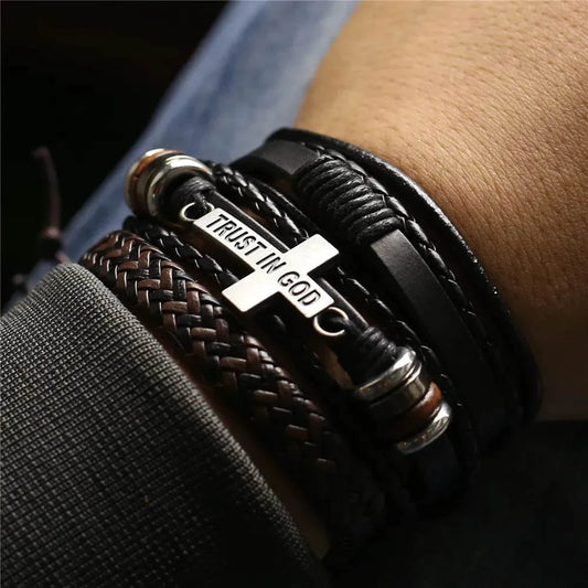 Leather Bracelets Sets 📿🎁Elevate your style and make a statement with our Leather Bracelets Set - a fashionable and versatile accessory that adds a touch of edge to your look. 📿🎁
Key FeatuSHOP ALL I WANTShop All I WantLeather Bracelets Sets