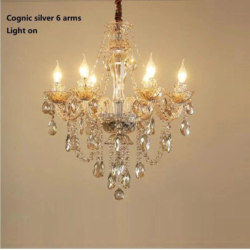 Crystal Chandelier πAdd a touch of luxury to your space with this stunning Crystal Chandelier. Featuring top K9 crystals, a polished chrome finish, and an art deco design, this chandeliShop All I WantShop All I WantCrystal Chandelier π