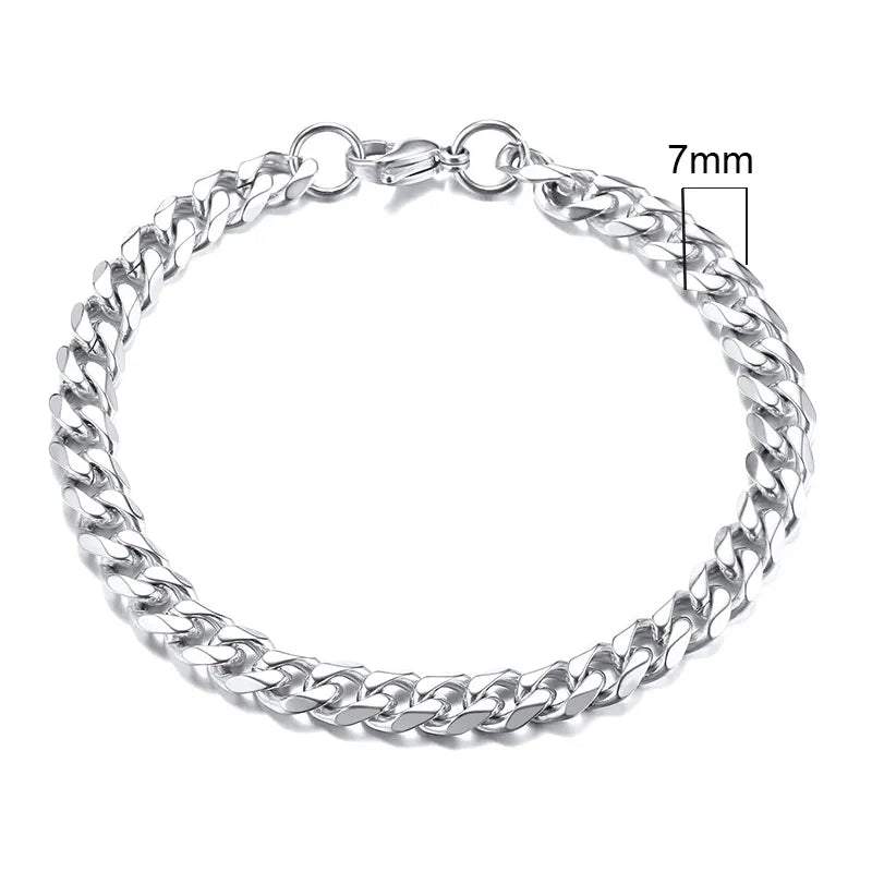 Men's Chunky Miami Curb Bracelet ππThese are stylish and versatile stainless steel bracelets that come in various widths, lengths, and colors, allowing you to find the perfect one to match your style SHOP ALL I WANTShop All I WantChunky Miami Curb Bracelet