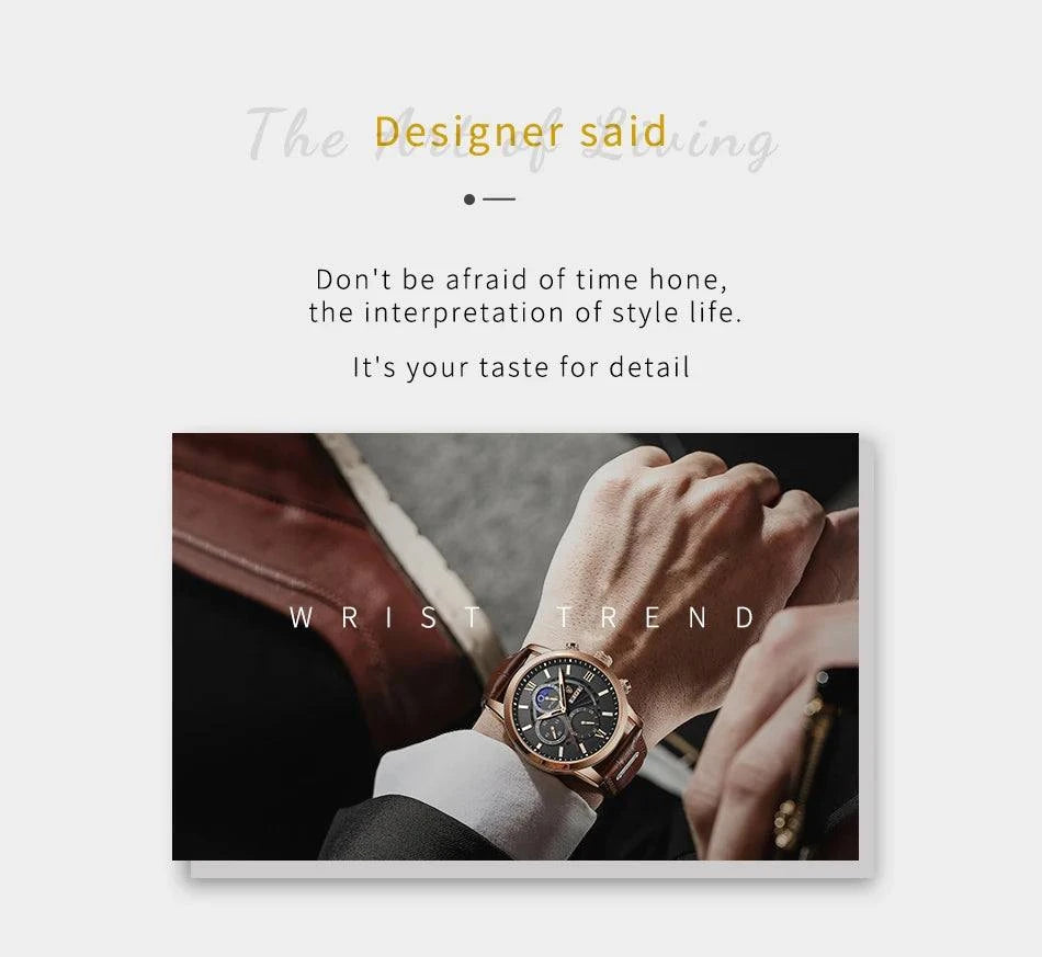 2025 LIGE Luxury Leather Watch for Men | Waterproof Casual Quartz ⌚Discover elegance and functionality with this 2025 men’s watch, a top brand that combines luxury with practicality. This casual quartz timepiece features a durable lShop All I WantShop All I Want2025 LIGE Luxury Leather Watch