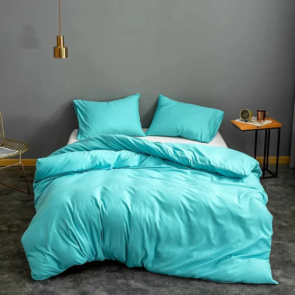 Shop All I Want Bonenjoy 1pc White Duvet Cover, Solid Color Bedding Quilt Cover, SinglTransform your bedroom with this elegant White Duvet Cover by Bonenjoy, a perfect choice for modern home design ideas. Crafted from 100% polyester with a soft sandinShop All I WantShop All I WantBonenjoy 1pc White Duvet Cover, Solid Color Bedding Quilt Cover, Single/Double/Queen Size ποΈ