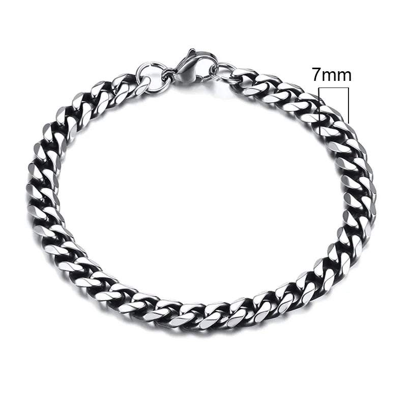 Men's Chunky Miami Curb Bracelet ππThese are stylish and versatile stainless steel bracelets that come in various widths, lengths, and colors, allowing you to find the perfect one to match your style SHOP ALL I WANTShop All I WantChunky Miami Curb Bracelet