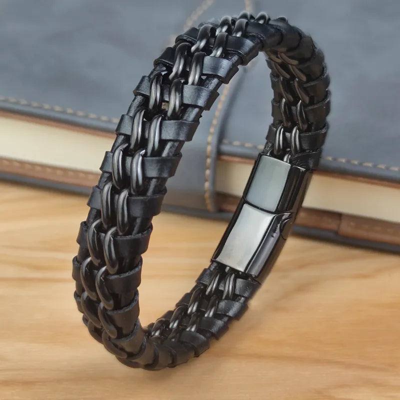 Genuine Leather Chain Bracelet for Men ๐๐งElevate your style with our Genuine Leather Chain Bracelet for Men - a fashionable and rugged accessory that adds a touch of sophistication to your look. ๐๐ง๐ซ
Key SHOP ALL I WANTShop All I WantGenuine Leather Chain Bracelet