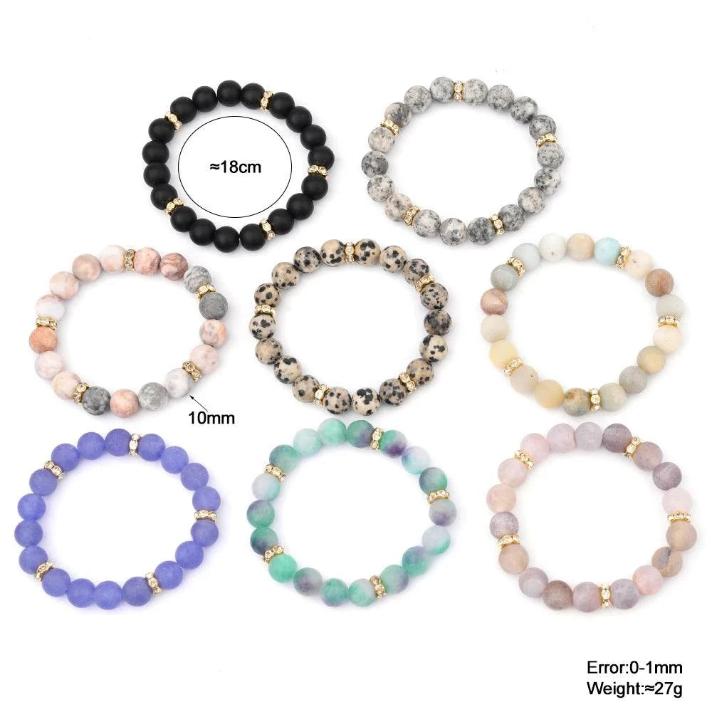 Colored Stone BraceletsDive into a world of exquisite charm with our Colored Stone Bracelets – a celebration of vibrant hues and timeless elegance.
🌈 A Symphony of Colors: Adorn your wriSHOP ALL I WANTShop All I WantColored Stone Bracelets