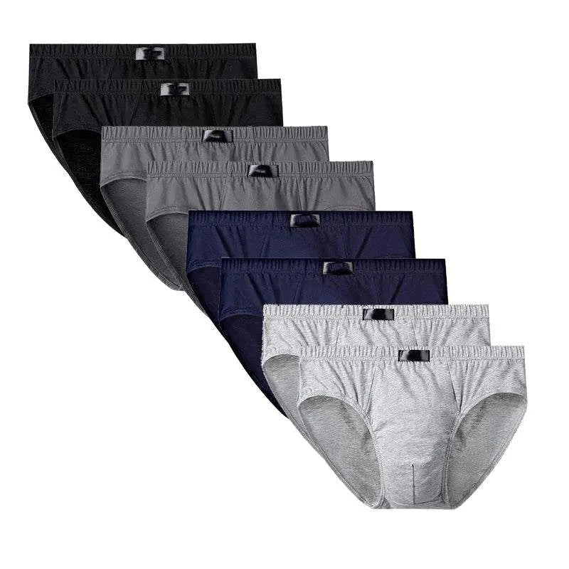 8Pcs Fashion Men's Panties Set | Comfortable Cotton Underwear for Men Upgrade your essentials with this 8Pcs fashion men's panties set, designed for comfort and style. Made from soft cotton, these briefs feature a sexy bikini cut that Shop All I WantShop All I WantComfortable Cotton Underwear