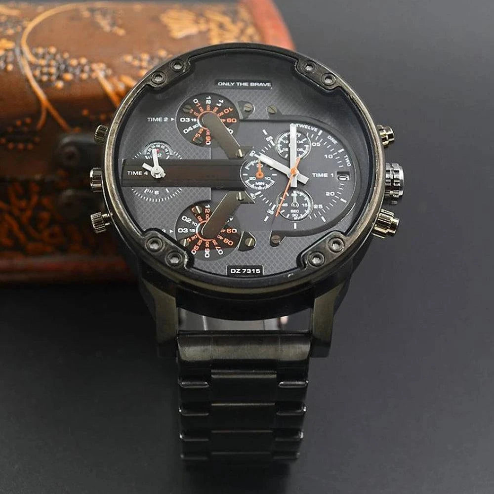 Men's Sport Watch – Large Dial Stainless Steel Analog Quartz Watch forDiscover the perfect combination of style and functionality with the Men's Sport Watch, designed for the active man who values both fashion and practicality. FeaturiShop All I WantShop All I WantSport Watch – Large Dial Stainless Steel Analog Quartz Watch