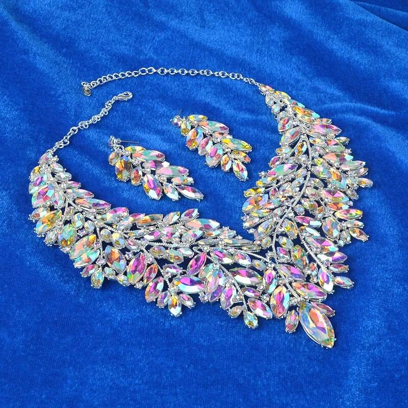 Rhinestone Crystal Jewelry Sets 💎SHOP ALL I WANTShop All I WantRhinestone Crystal Jewelry Sets