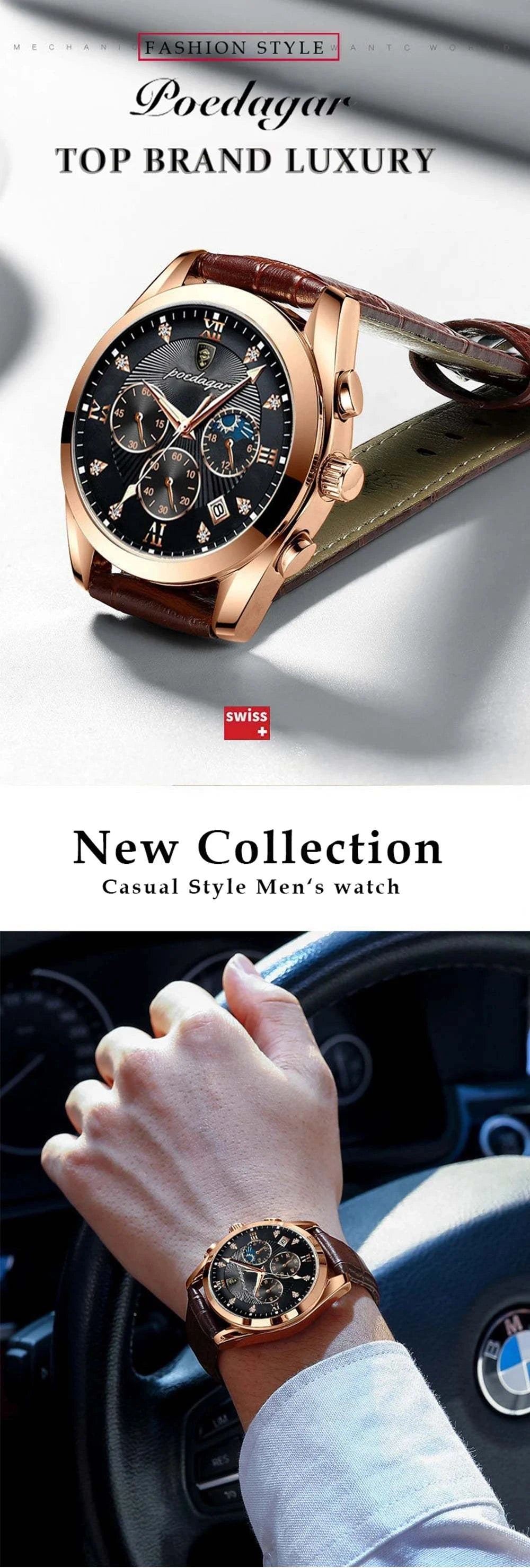 Durable Men’s Quartz Watch – Waterproof Sports Timepiece with LuminousThe Durable Men’s Quartz Watch is crafted for the active man who values resilience and style. This waterproof sports timepiece ensures you can take on any adventure Shop All I WantShop All I WantQuartz Watch – Waterproof Sports Timepiece