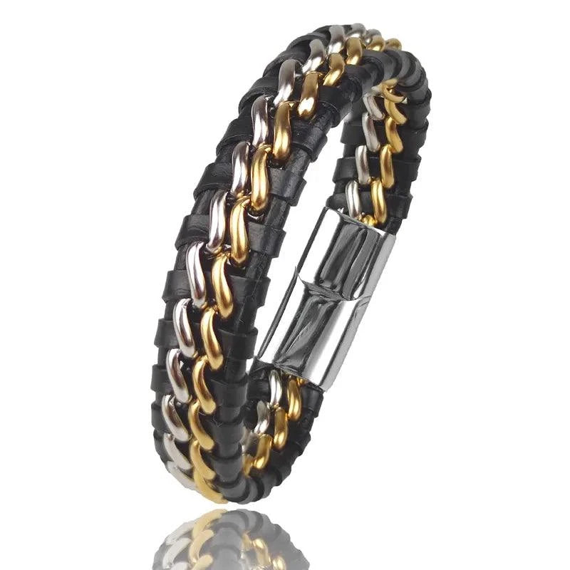 Genuine Leather Chain Bracelet for Men ๐๐งElevate your style with our Genuine Leather Chain Bracelet for Men - a fashionable and rugged accessory that adds a touch of sophistication to your look. ๐๐ง๐ซ
Key SHOP ALL I WANTShop All I WantGenuine Leather Chain Bracelet